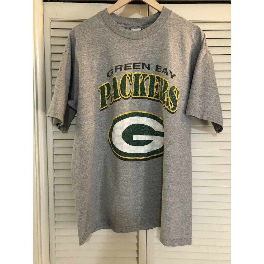 Green Bay Packers NFL Gray T Shirt XL Truefan